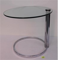 PACE (ATTR.) COCKTAIL TABLE, GLASS TOP