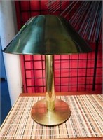 MODERN BRASS TABLE LAMP, AFTER PIERRE CARDIN