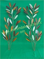 Metal Wall Art - 2) Foliage Branches