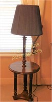 Floor Lamp w/Accent Table