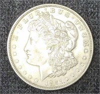 (3) Morgan Silver Dollars - 1879, 1886, 1921