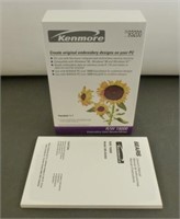 New Kenmore 93200 Embroidery Designs PC Program