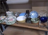 LARGE LOT DISHES DINNERWARE