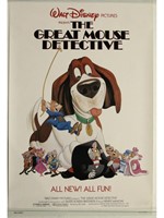 The Great Mouse Detective Movie Poster One Sheet