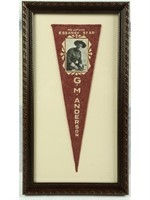 Souvenir Pennant of G.M. (Bronco Billy) Anderson