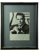 Glenn Ford Framed Signed Photo