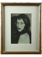 Joan Crawford Framed Signed Photo