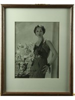 Hedda Hopper Framed Signed Photo