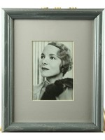 Helen Hayes Framed Signed Photo