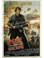 P.O.W. The Escape Movie Poster One Sheet