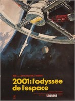 2001: A SPACE ODYSSEY  Vintage Poster