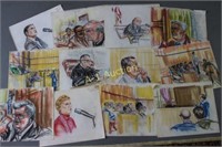 Pat Davies, Watergate Courtroom Drawings