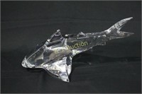 Baccarat Crystal Figural Shark
