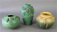 Three Contemporary Art Pottery Pieces
