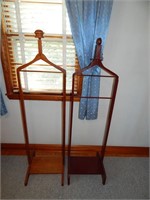 Pair of Wooden Clothing Stands