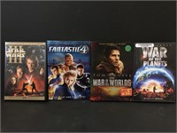 Four Adventure Movies on DVD