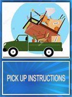 IMPORTANT INFORMATION ABOUT PICK UP