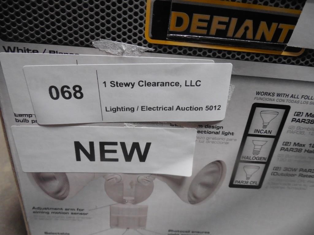 West Valley Lighting / Electrical Auction 5012