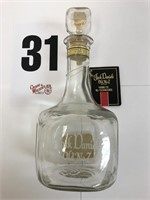 JD Tribute to Tennesee Decanter  & Tag