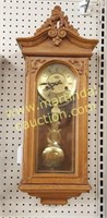Vintage D & A Clock - Oak Cabinet