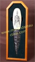 Decorative Sitting Bull Knife - Resin