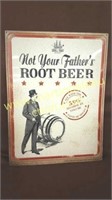 Not Your Father's Root Beer Metal Wall Decor