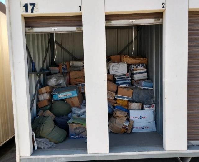 Abandoned Military Storage Units Auction