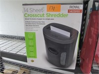 Royal 14 Sheet Crosscut Shredder