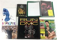 Assorted Autographs W/ Run Dmc, Tom Green,