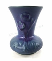 Van Briggle Pottery Blueberry Anemone Vase