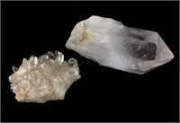 (2) Mineral Crystal Specimens