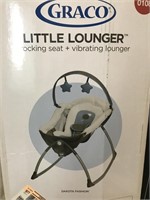 Graco Little Vibrating Baby Lounger New in Box