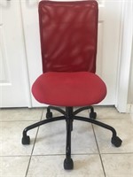 Cool Red Swivel Office Chair