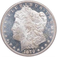 $1 1879-CC MS63 PL CAC