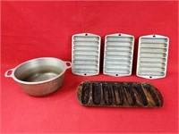 Vintage Aluminum Cookware & Cast Iron Stick Pan