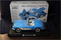 Gearbox 1:12 Scale 1958 Blue Corvette Convertible