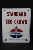 Reproduction Standard Oil Red Crown Pump Sign
