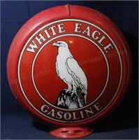 Vintage Reproduction White Eagle Gas Globe
