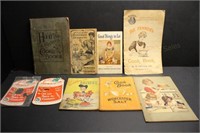 Large Group Early Cookbooks and Kitchen Ephemera