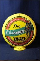 Vintage Reproduction Cushman Husky Gas Globe