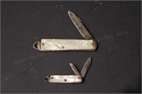 Pair of Miniature Pocket Knives