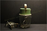Vintage Green Knapp Monarch Electric Mixer