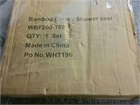 Bamboo Corner Shower Seat *see desc