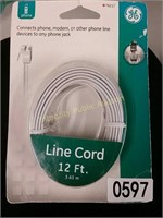 G&E Line Cord 12Ft