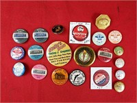 20 Miscellaneous Vintage Buttons & Pins
