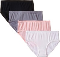 Fruit of the Loom Women's 4 Pack Breathable Brief,