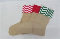 (3) Christmas Stockings