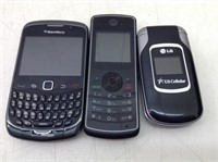 (3) Used Cellphones  See Pics