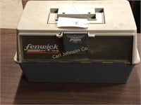 FENWICK FISHING TACKLE BOX (FEN LITE) W/CONTENTS