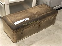 METAL TOOL BOX W/TOOLS